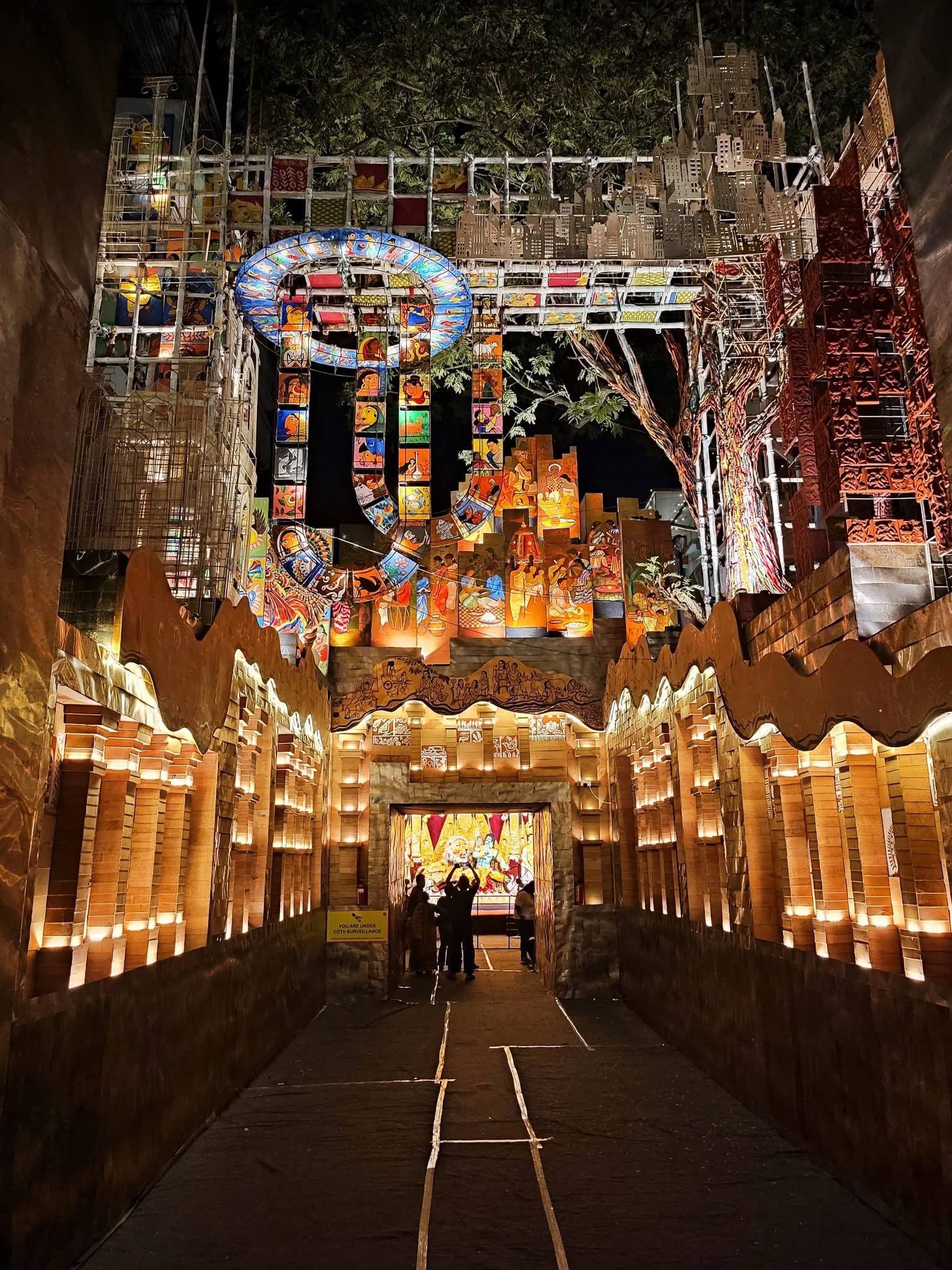 Adi Ballygunge Club Durga Puja pandal — South Kolkata 2026