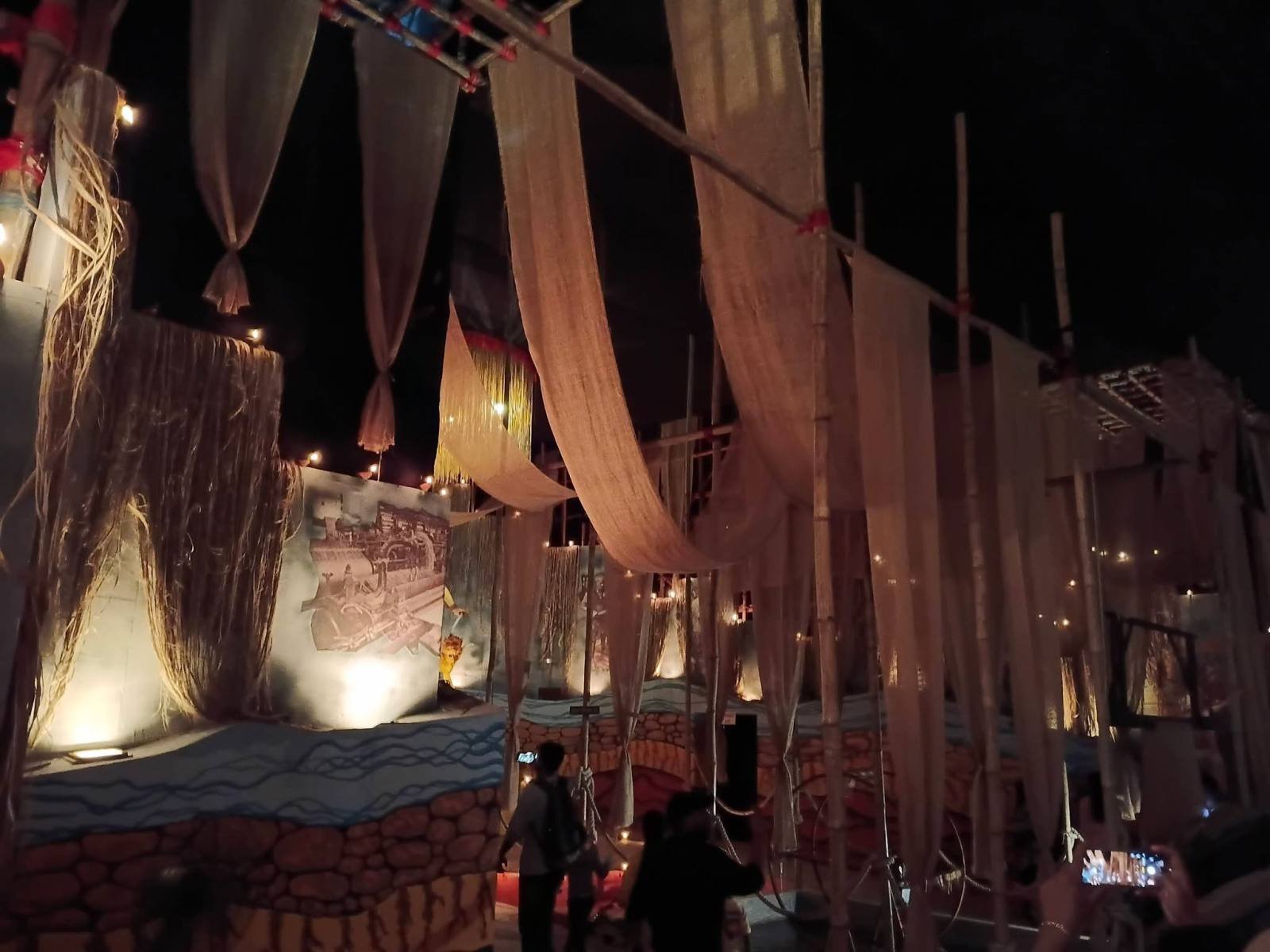 Ultadanga Sangrami Durga Puja pandal — North Kolkata 2026