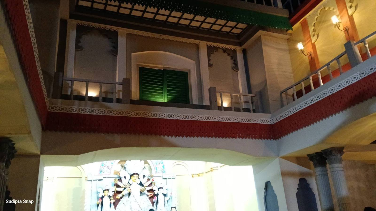 Telengabagan Durgotsab Durga Puja pandal — North Kolkata 2026
