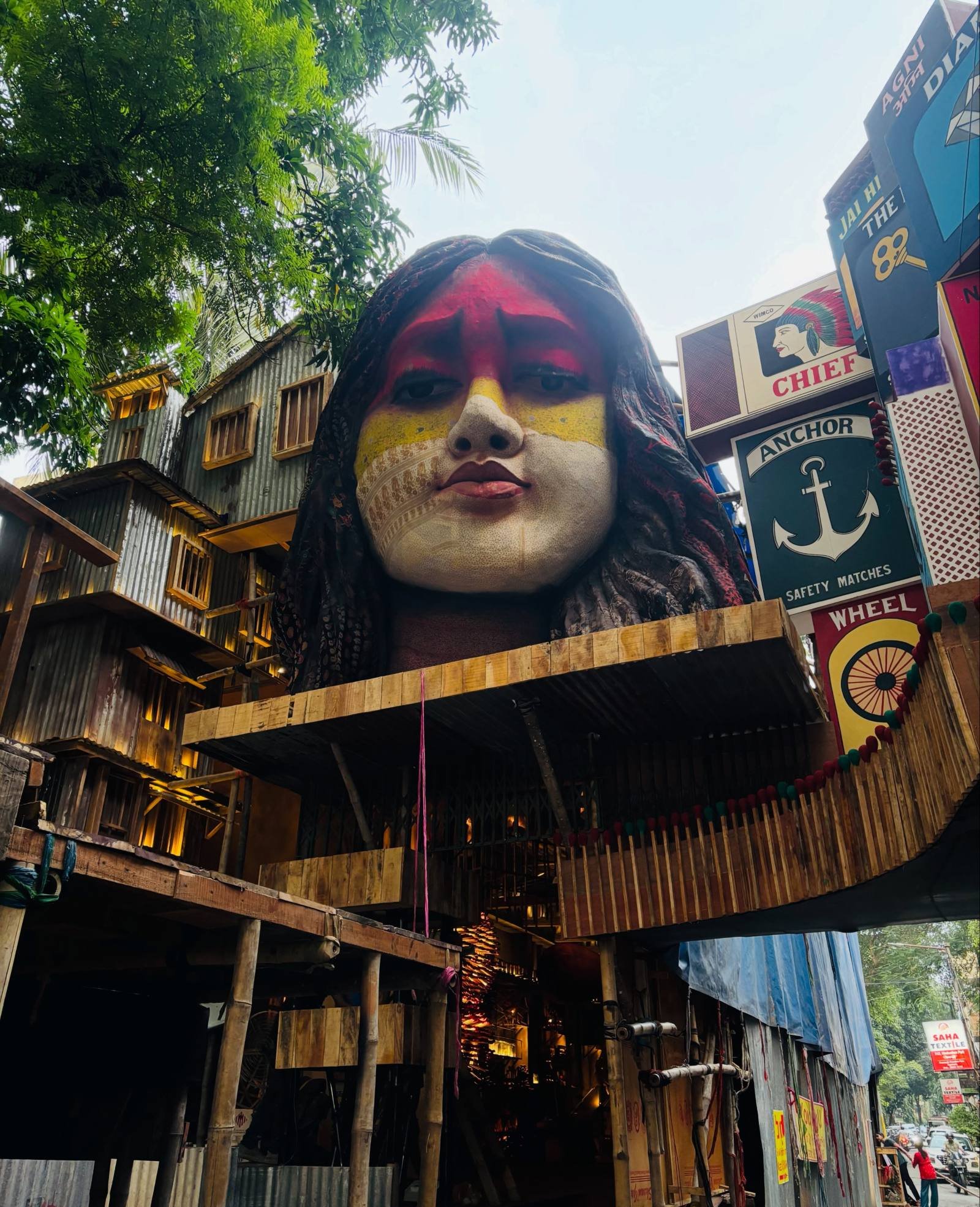 Hindustan Park Durga Puja pandal — South Kolkata 2026