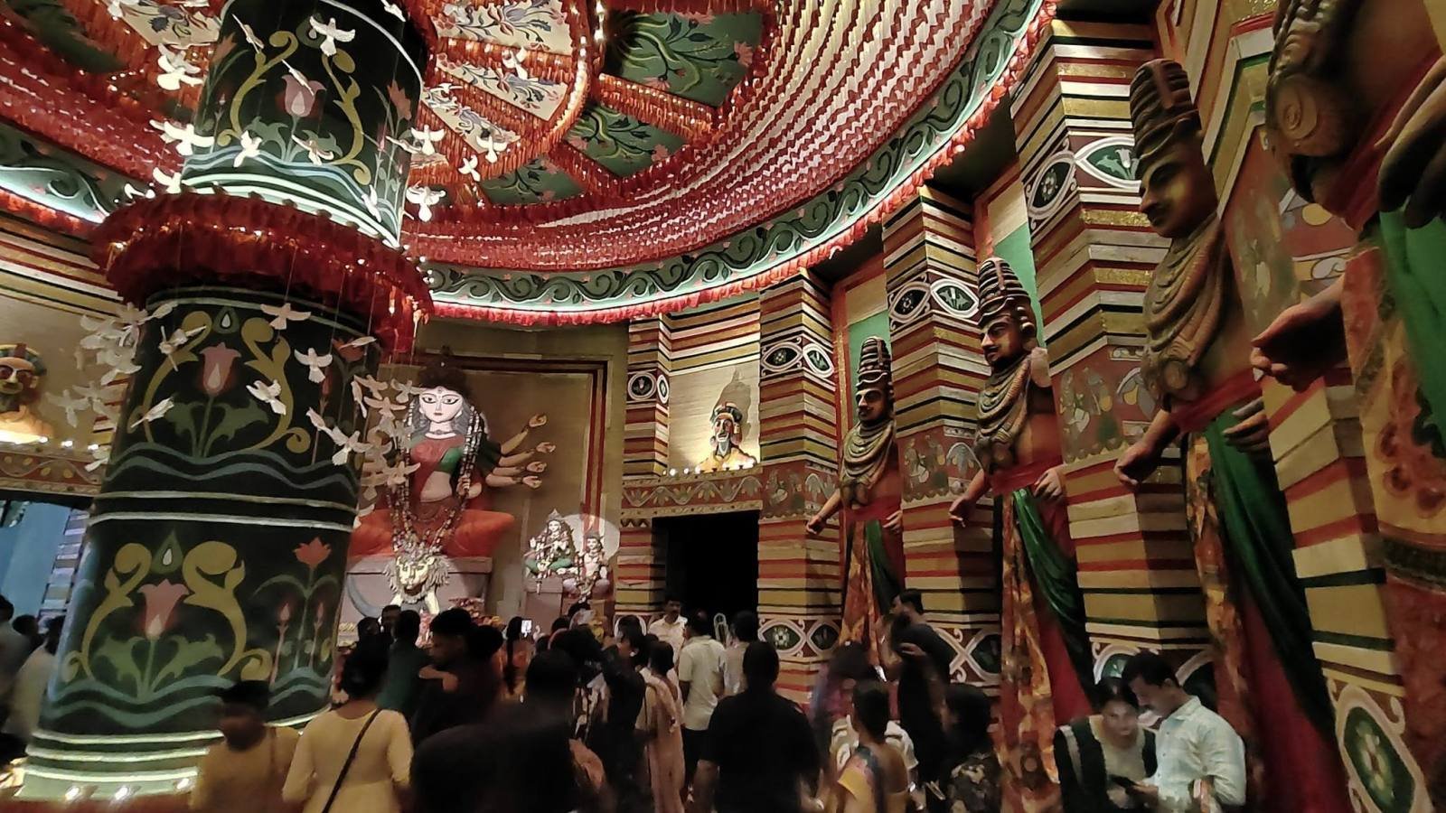 Salt Lake AE (Part-1) Durga Puja Durga Puja pandal — North-East Kolkata 2026
