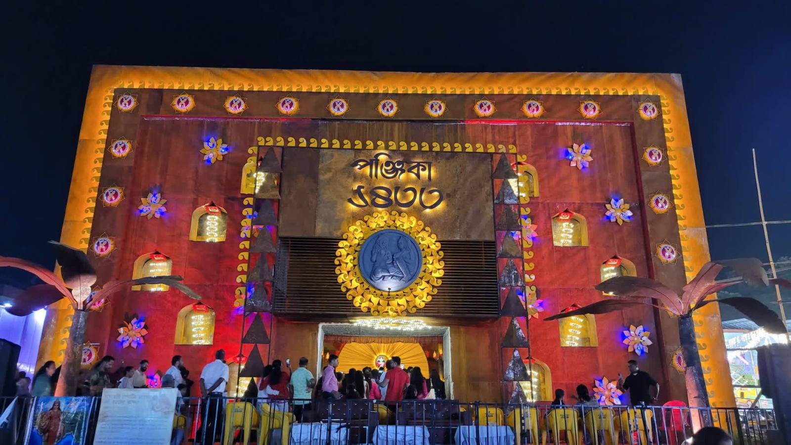 Dadabhai Sporting Club Babupara Durga Puja pandal — Siliguri 2026