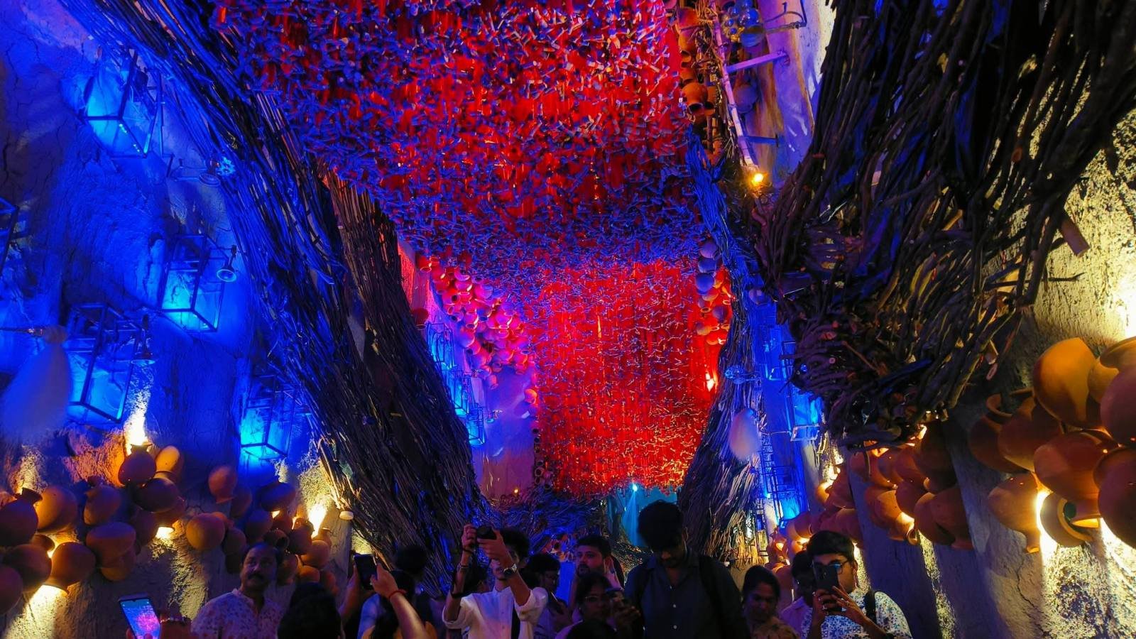 Nalin Sarkar Street Durga Puja Durga Puja pandal — North Kolkata 2026