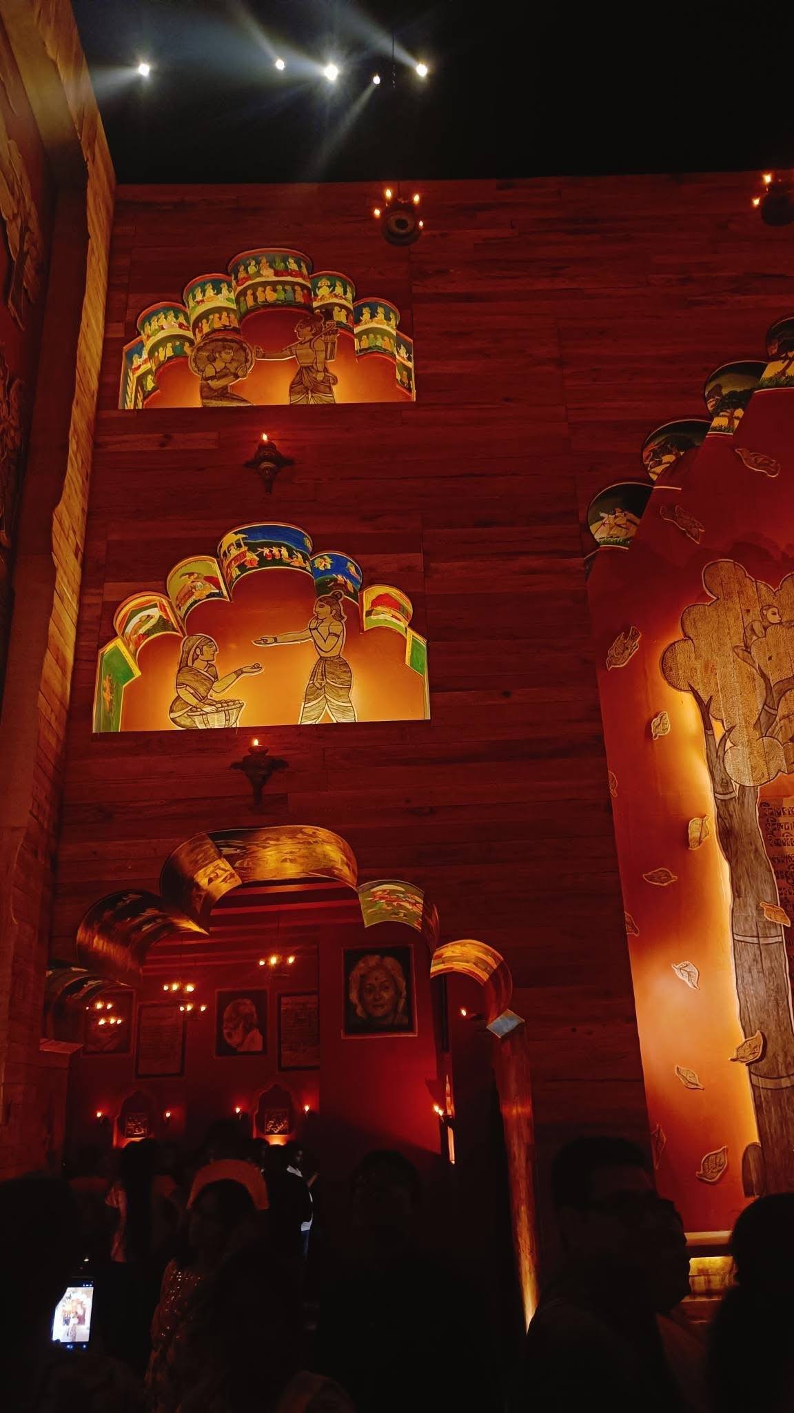 Alipore Sarbojanin Durga Puja pandal — South Kolkata 2026