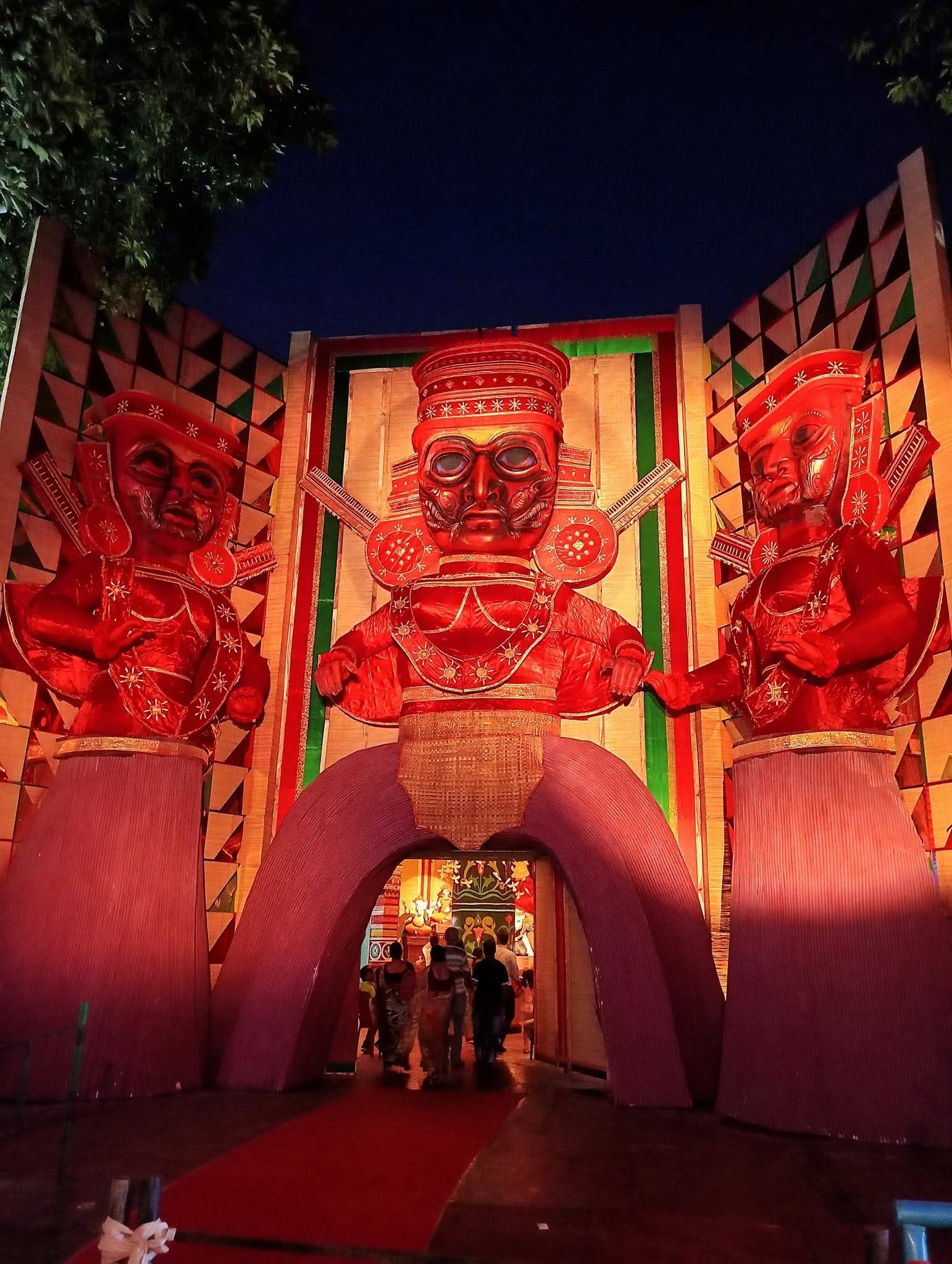 Salt Lake AE (Part-1) Durga Puja Durga Puja pandal — North-East Kolkata 2026