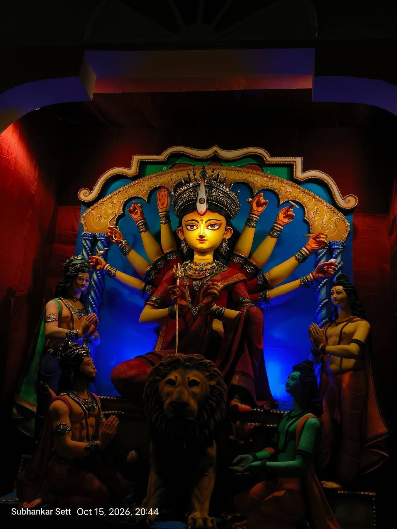Khiddirpur Venus Club Durga Puja Durga Puja pandal — Port Area 2026