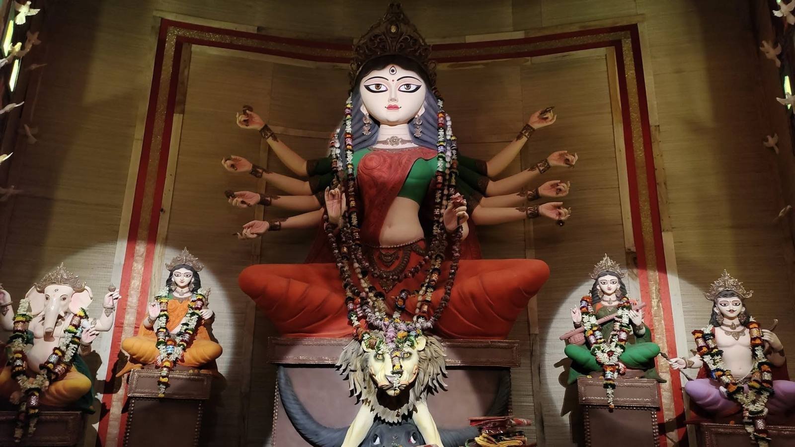 Salt Lake AE (Part-1) Durga Puja Durga Puja pandal — North-East Kolkata 2026