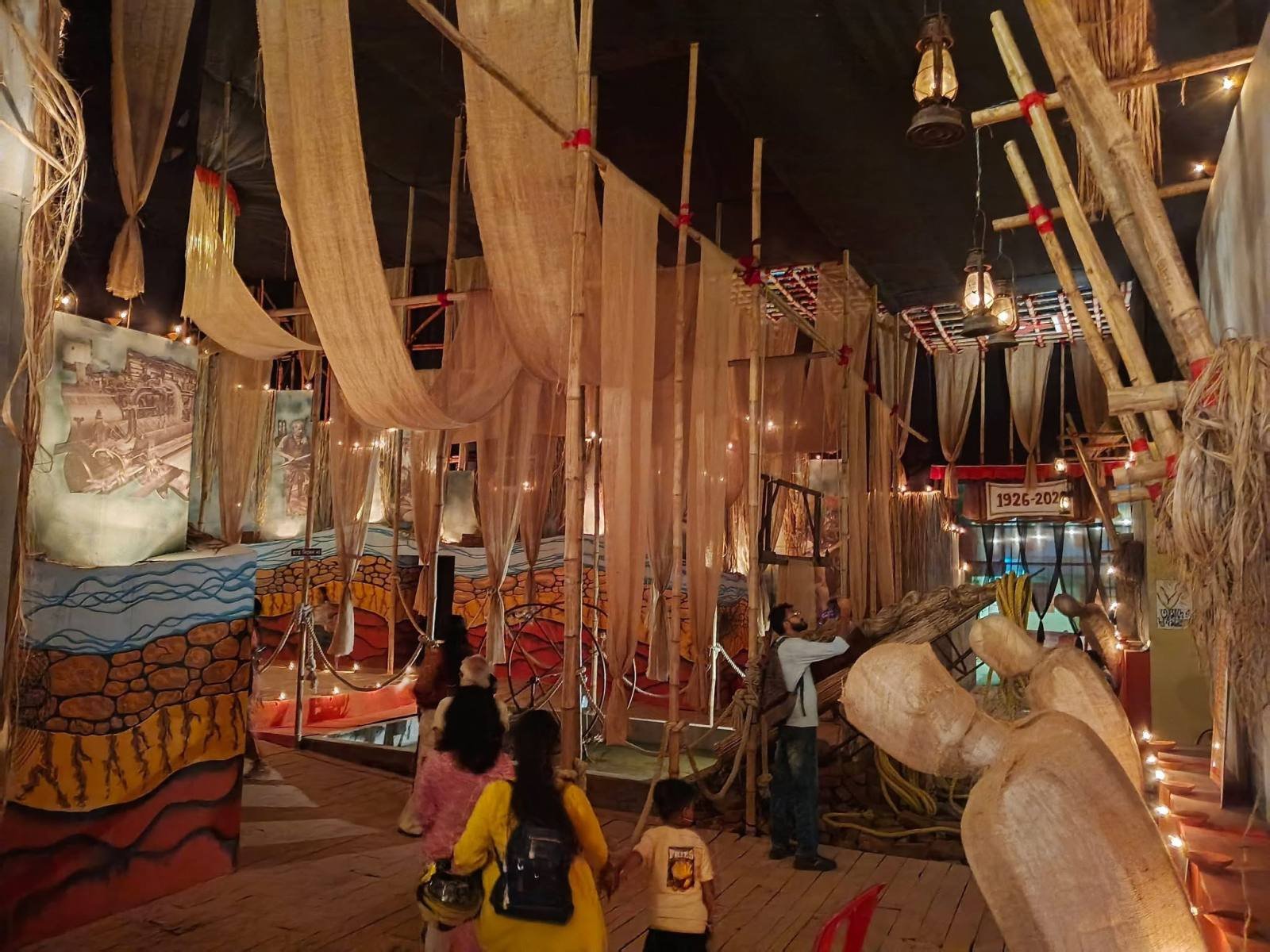 Ultadanga Sangrami Durga Puja pandal — North Kolkata 2026