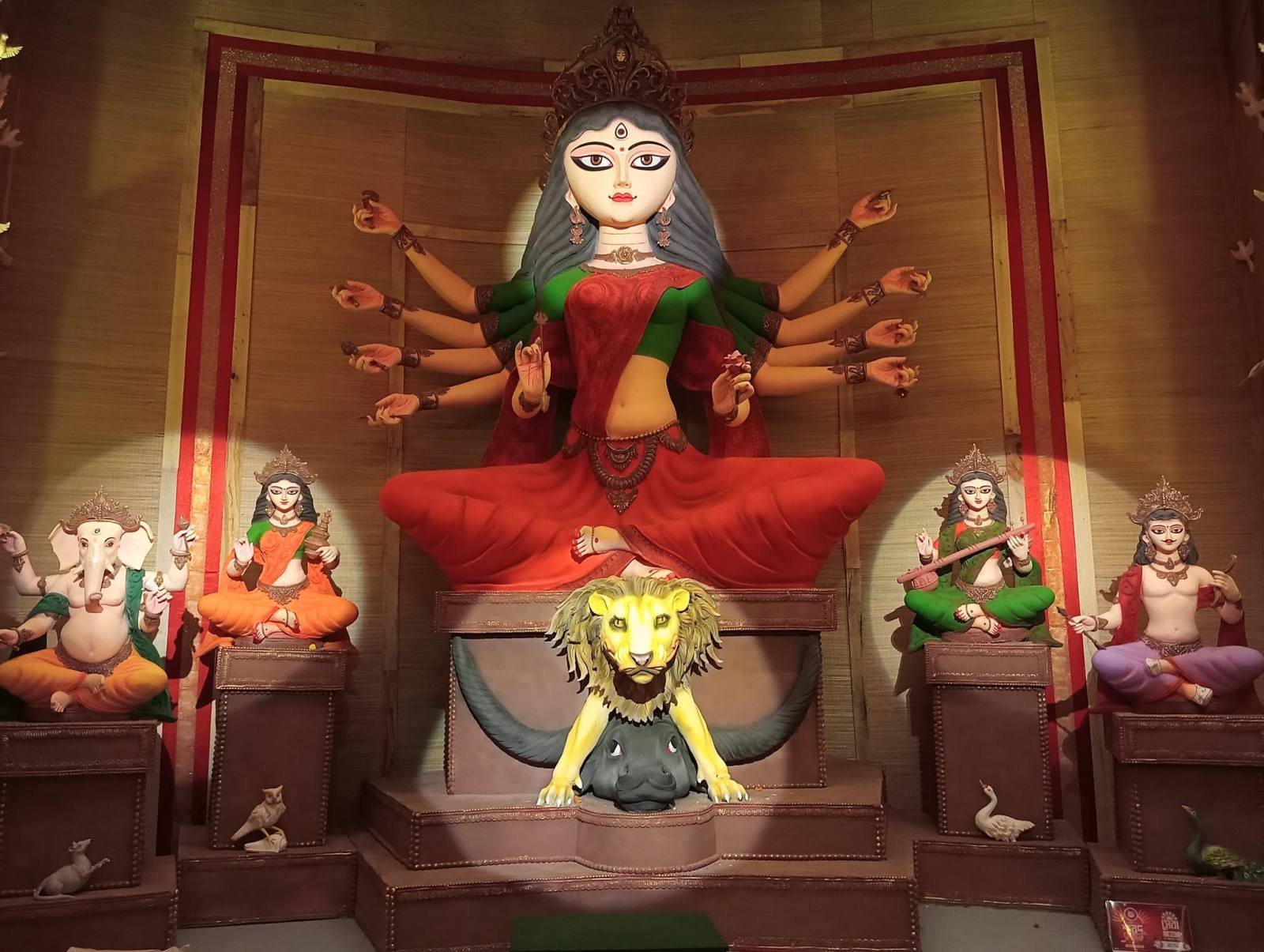 Salt Lake AE (Part-1) Durga Puja Durga Puja pandal — North-East Kolkata 2026