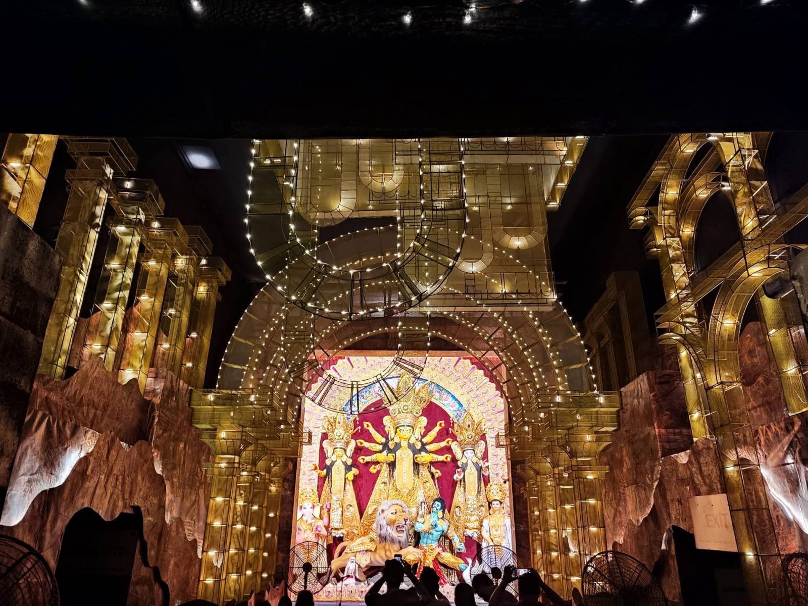 Adi Ballygunge Club Durga Puja pandal — South Kolkata 2026