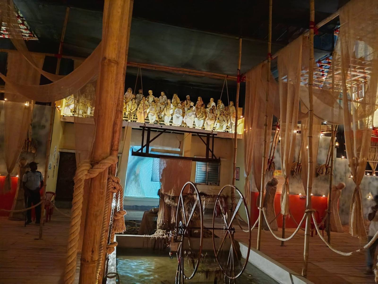 Ultadanga Sangrami Durga Puja pandal — North Kolkata 2026