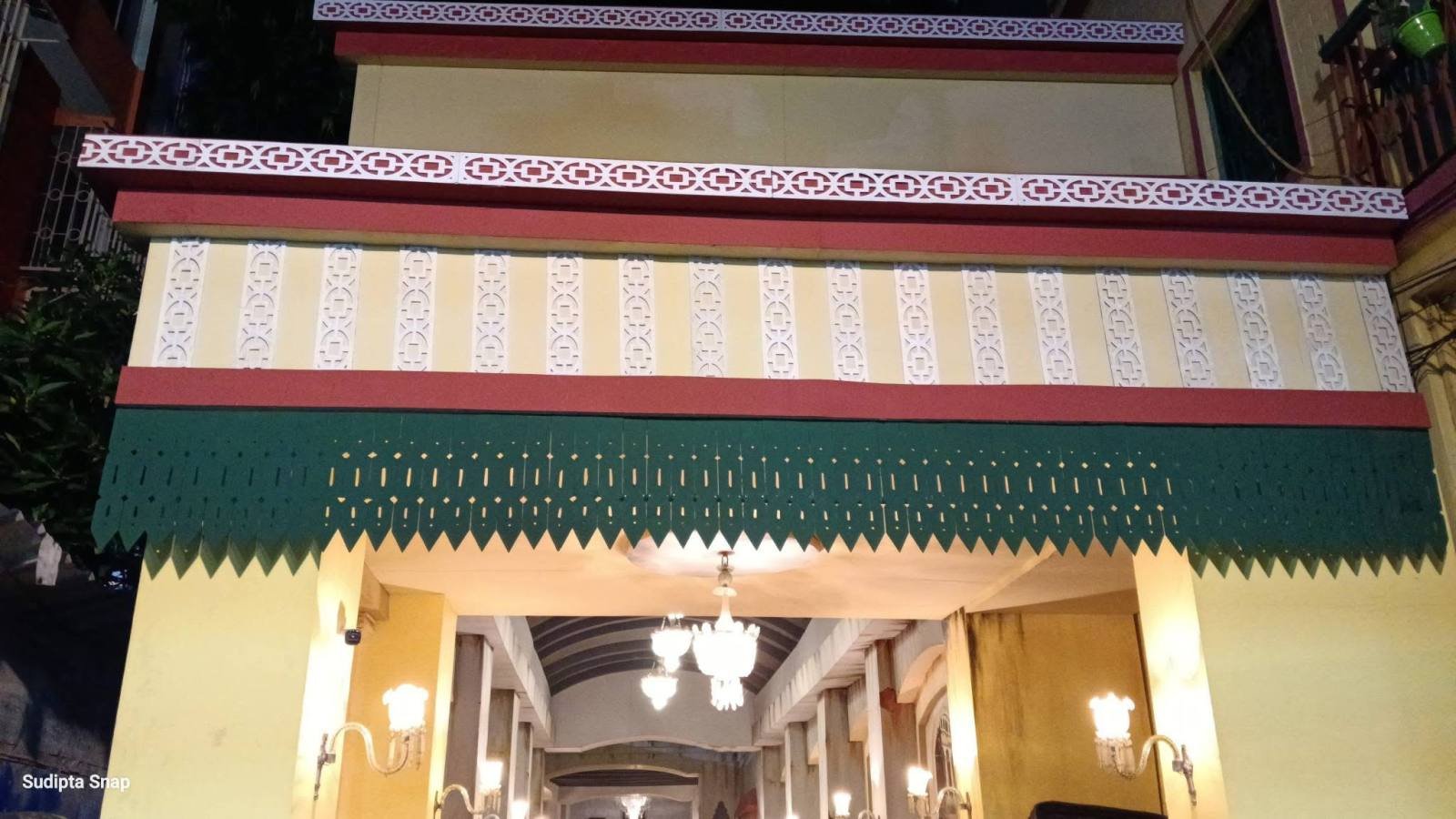 Telengabagan Durgotsab Durga Puja pandal — North Kolkata 2026